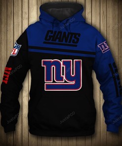Personalized Nfl New York Giants 3D All Over Print Zip Up Hoodie Options