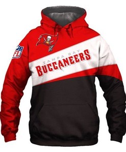 Personalized Nfl Tampa Bay Buccaneers 3D All Over Print Zip Up Hoodie Option