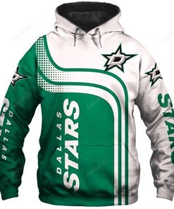 Personalized Nhl Dallas Stars Men And Women 3D Full Printing Hoodie And Zip Hoodie