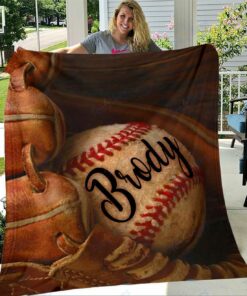 Personalized Name Blanket - Gift For Son