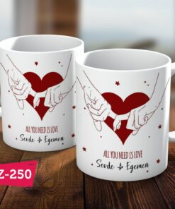 Personalized Name, Couple Mug, Valentine's Day Coffee Cup, Couple Gift, Customised Couple Gift Mug, Boyfriend Mug