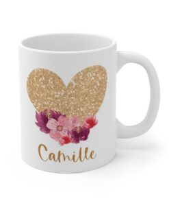 Personalized Name Mug, Personalized Valentine Gift, Custom Name Mug, Valentines Day Mug