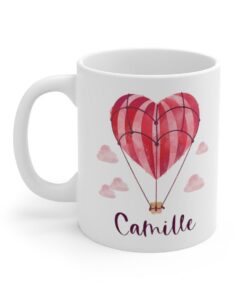 Personalized Name Mug Valentine Gift, Custom Name Mug, Valentines Day Mug