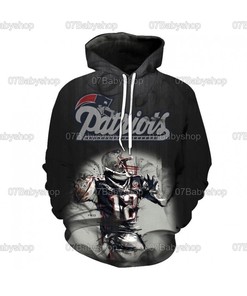 Personalized New England Patriots Nfl 3D All Over Print Zip Up Hoodie Option