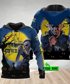 Personalized North Queensland Cowboys 3D Hoodie Nrl 3D Hoodie Michael Myers Halloween