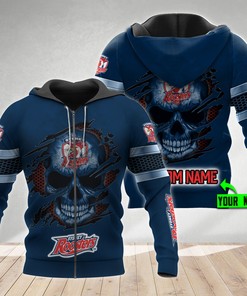 Personalized Sydney Roosters Hoodie With Nrl Skull Design Stand Out In The Crowd
