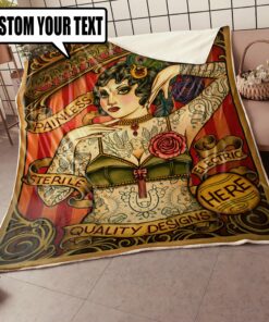 Personalized Tattoo Blanket