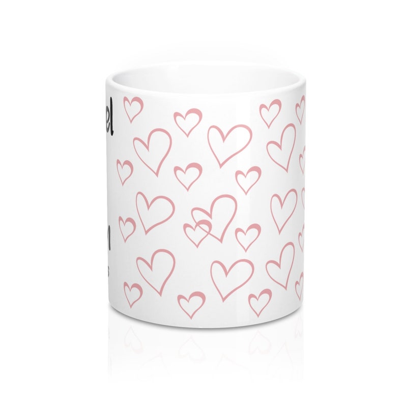 Personalized Valentine Mug Custom Valentine Mug Marriage Date Mug Custom Names Mug Est Valentine Coffee Mug