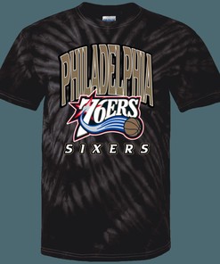 Philadelphia 76ers Retro NBA Tie Dye T-Shirt Sweatshirt Hoodie Gifts for Fans