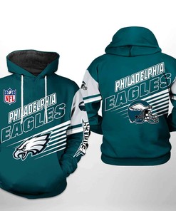 Philadelphia Eagles Nfl Team 3D All Over Print Zip Up Hoodie Option