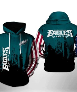 Philadelphia Eagles Nfl Team Us 3D All Over Print Zip Up Hoodie Option