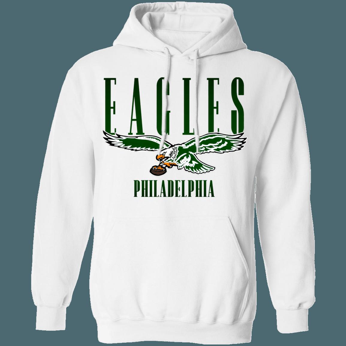 Philadelphia Eagles Vintage 1980's NFL Hoodie Sweatshirt Shirt Gifts for Fans