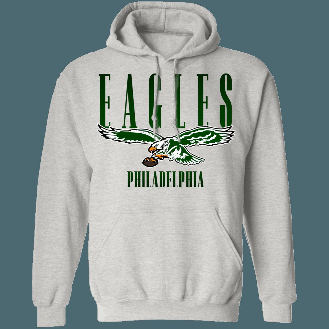 Philadelphia Eagles Vintage 1980's NFL Hoodie Sweatshirt Shirt Gifts for Fans - Image 2