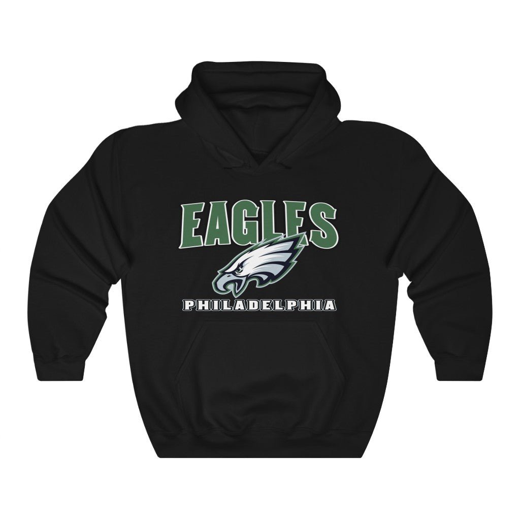 Philadelphia Eagles Vintage 90's NFL Hoodie Sweatshirt Shirt Gifts for Fans - Image 4