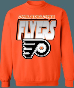 Philadelphia Flyers 90's Retro NHL Crewneck Sweatshirt Hoodie Shirt Gifts for Fans