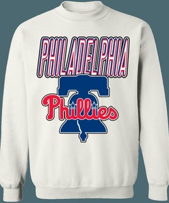 Philadelphia Phillies Vintage MLB Crewneck Sweatshirt Hoodie Shirt Gifts for MLB Fans