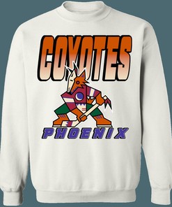 Phoenix Coyotes 90's Kachina Retro NHL Crewneck Sweatshirt Hoodie Shirt Gifts for Fans