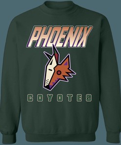 Phoenix Coyotes KACHINA Vintage NHL Crewneck Sweatshirt Hoodie Shirt Gifts for Fans
