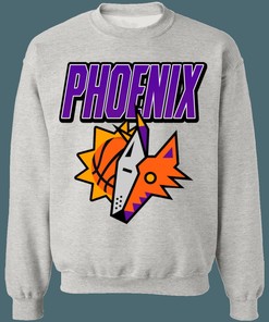 Phoenix Coyotes Phoenix Suns Retro NHL NBA Crewneck Sweatshirt Hoodie Shirt Gifts for Fans