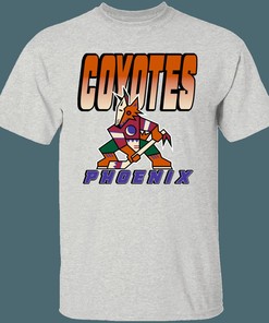 Phoenix Coyotes Vintage NHL T-Shirt Sweatshirt Hoodie Gifts for Fans