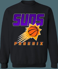 Phoenix Suns GRADIENT Retro NBA Crewneck Sweatshirt Hoodie Shirt Gifts for Fans