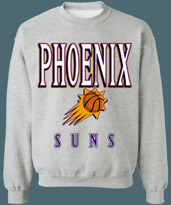 Phoenix Suns Retro NBA Crewneck Sweatshirt Hoodie Shirt Gifts for Fans