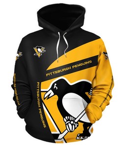 Pittsburgh Penguins 3D Hoodie Zip Hoodie, Nhl 3D All Over Print Hoodie Zip Hoodie