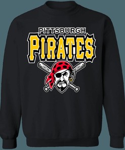 Pittsburgh Pirates Retro MLB Crewneck Sweatshirt Hoodie Shirt Gifts for Fans