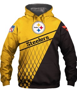 Pittsburgh Steelers Hoodie 3D Hoodie Zip Hoodie, Nfl 3D All Over Print Hoodie Zip Hoodie
