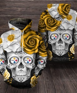 Pittsburgh Steelers Nfl 3D All Over Printed Hoodie, Zip Up Hoodie