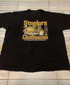 Pittsburgh Steelers NFL Champion Superbowl Tshirt Pullover Hoodie Crewneck Sweatshirt Reprinted Full Color Full Size Gifts For NFL Fans