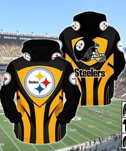 Pittsburgh Steelers Nfl Fan 3D All Over Printed Hoodie, Zip Up Hoodie
