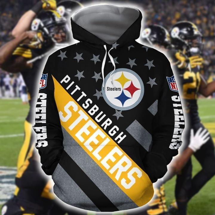 Pittsburgh Steelers Nfl For Steelers Fan 3D Full Over Print Hoodie Sweater Tshir
