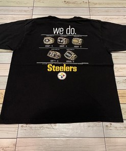 Pittsburgh Steelers Super Bowl NFL Tshirt Pullover Hoodie Crewneck Sweatshirt Reprinted Full Color Full Size Gifts For NFL Fans