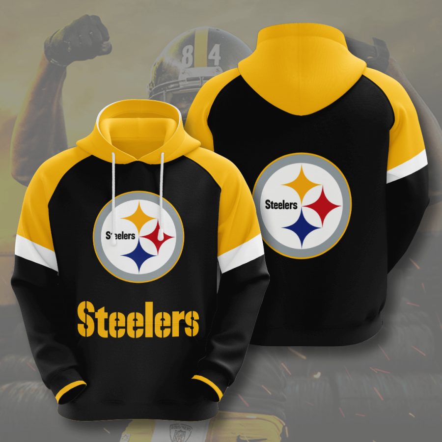 Pittsburgh Steelers V2 3D Hoodie Zip Hoodie, Nfl 3D All Over Print Hoodie Zip Hoodie