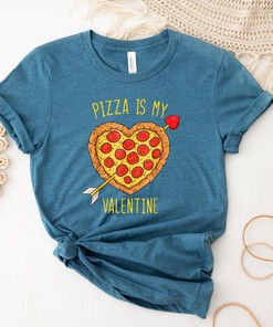 Pizza Is My Valentine Shirt, Pizza Love Shirt, Cute Valentine Shirt, Funny Valentine Gifts