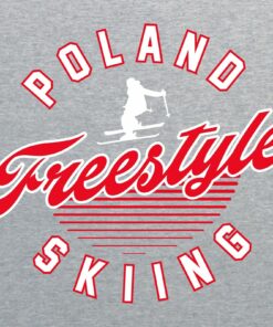 Poland Freestyle Skiing - Winter SportsShirt Sweatshirt Pullover Hoodie Reprinted Full Color Full Size