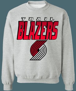 Portland Trail Blazers Vintage NBA Crewneck Sweatshirt Hoodie Shirt Gifts for Fans