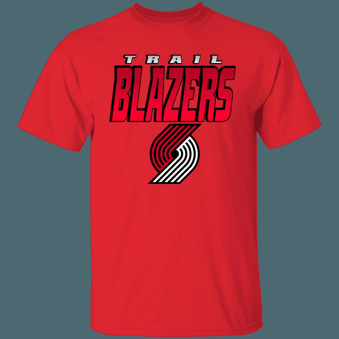Portland Trail Blazers Vintage NBA T-Shirt Sweatshirt Hoodie Gifts for Fans - Image 4