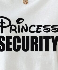 Princess Security Soft Cotton Shirt, Men's Disney Shirt, Disney Dad Tee, Disney Princess Sweatshirt, Disneyland Unisex Shirt