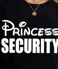 Princess Security Soft Cotton Shirt, Men's Disney Shirt, Disney Dad Tee, Disney Princess Sweatshirt, Disneyland Unisex Shirt