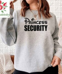 Princess Security Soft Cotton Shirt, Men's Disney Shirt, Disney Dad Tee, Disney Princess Sweatshirt, Disneyland Unisex Shirt