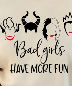 Princess Villains Bad Girls Shirt, Disney Princess Shirt, Villain Shirt, Evil Friends Shirt, Disney Matching Shirt, Disney Family Shirt