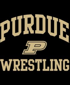 Purdue Boilermakers Arch Logo Wrestling University College Sports Shirt Sweatshirt Pullover Hoodie Reprinted Full Color Full Size