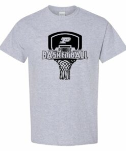 Purdue Boilermakers Basketball Board Shirt Sweatshirt Pullover Hoodie Reprinted Full Color Full Size
