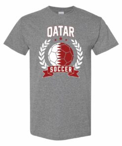 Qatar Soccer Laurel - World Sports Shirt Sweatshirt Pullover Hoodie Reprinted Full Color Full Size