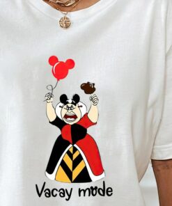 Queen of Hearts Vacay Mode T-Shirt Disney, Disney Shirt, Villains Shirt, Evil Queen Shirt, Disney Villains Shirt, Funny Disney Shirt