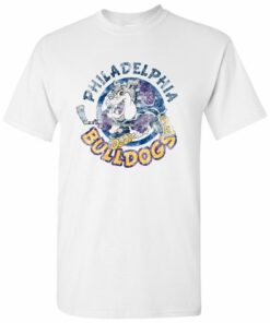 RHI Philadelphia Bulldogs UGP Classics Basic Shirt Sweatshirt Pullover Hoodie Reprinted Full Color Full Size