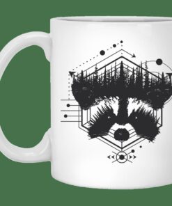 Raccoon Art Mug Gifts for Friends, Gifts for Valentine Day, Coulpe Gifts