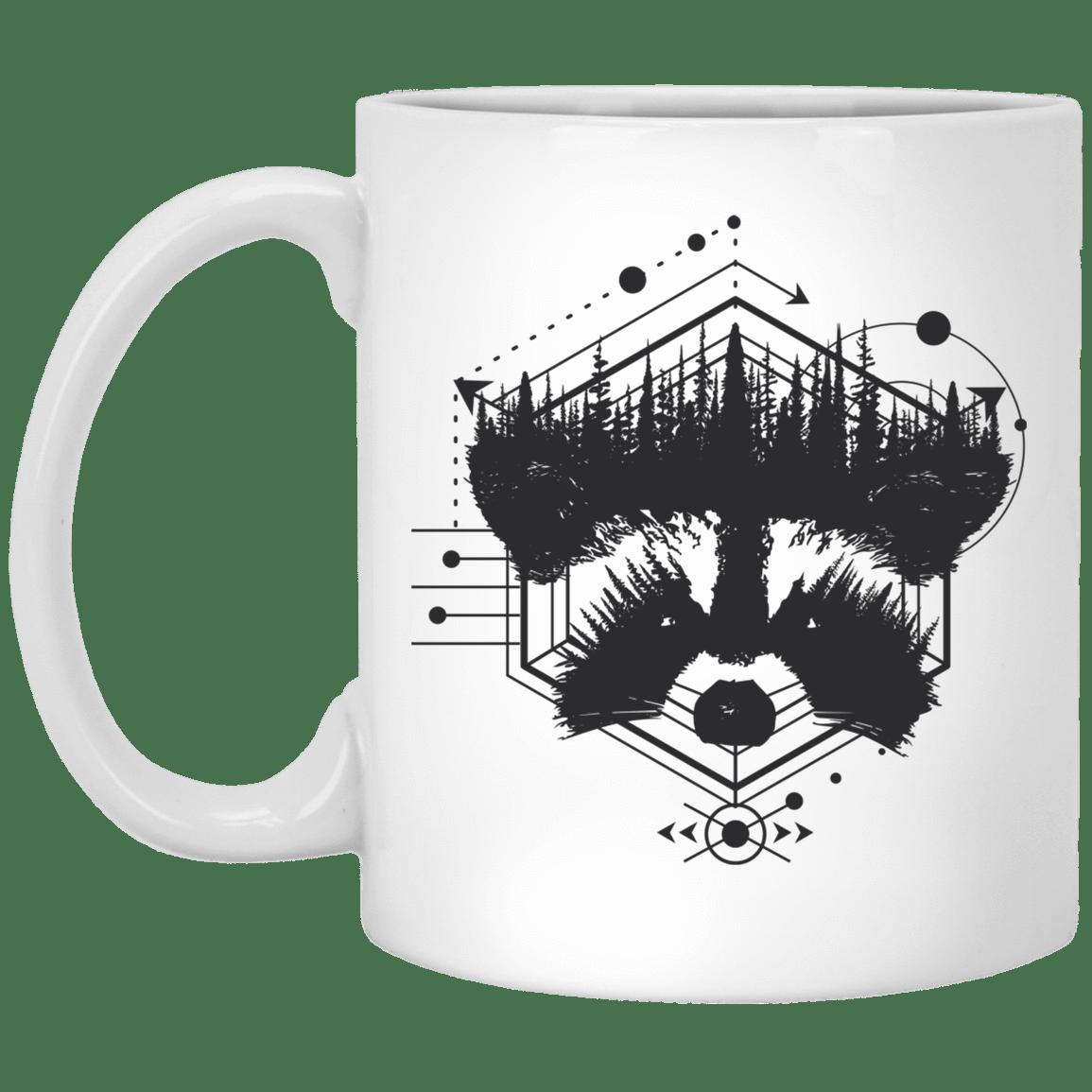 Raccoon Art Mug Gifts for Friends, Gifts for Valentine Day, Coulpe Gifts